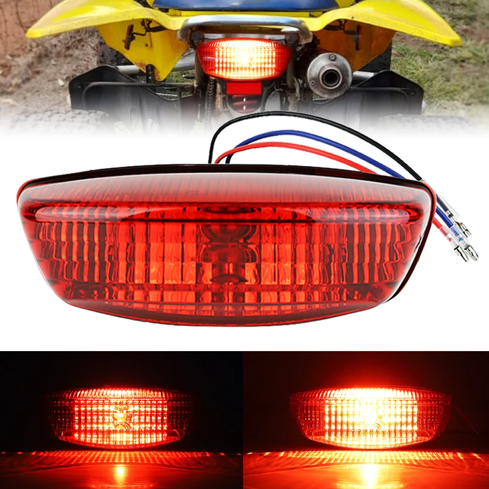 

Rear Brake Light Tail Light for Suzuki LT-A500F LTA500F Vinson 500 4X4 Auto 2002-2007 ATV UTV