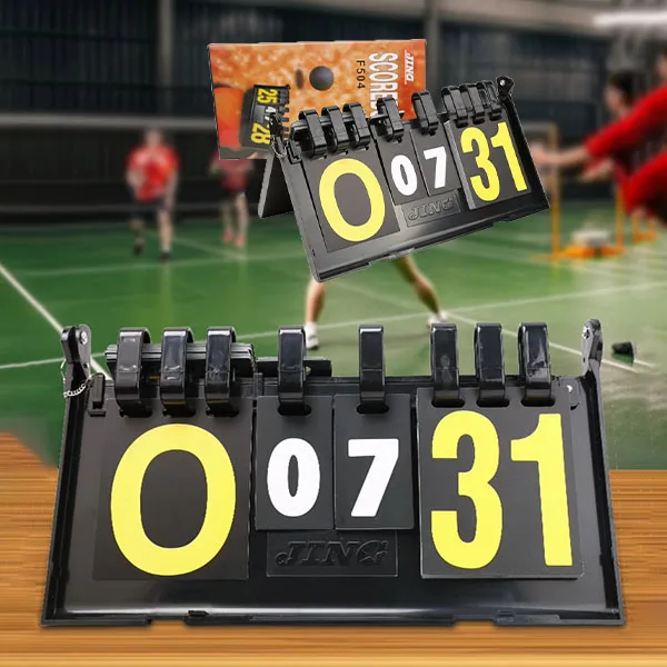 Desk Flipper Scoreboard Tabletop Scoreboard For Soccer Volleyball Basketball Table Tennis Sports Competition Referee Score Board