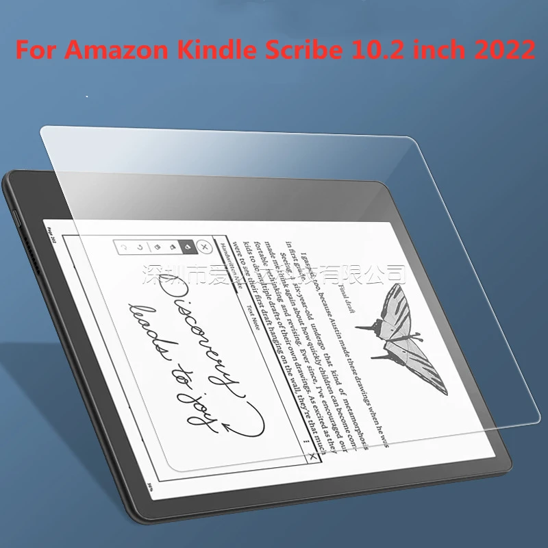 Защитная пленка из закаленного стекла 2022 для Amazon Kindle Scribe 10,2 дюйма 2022, защитная пленка для планшета