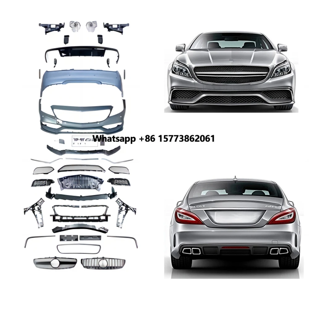 

LCI CLS63 Body Kit for W218 2011-2018y Upgrade Old to New Style Car Bumpers Modification Auto Parts