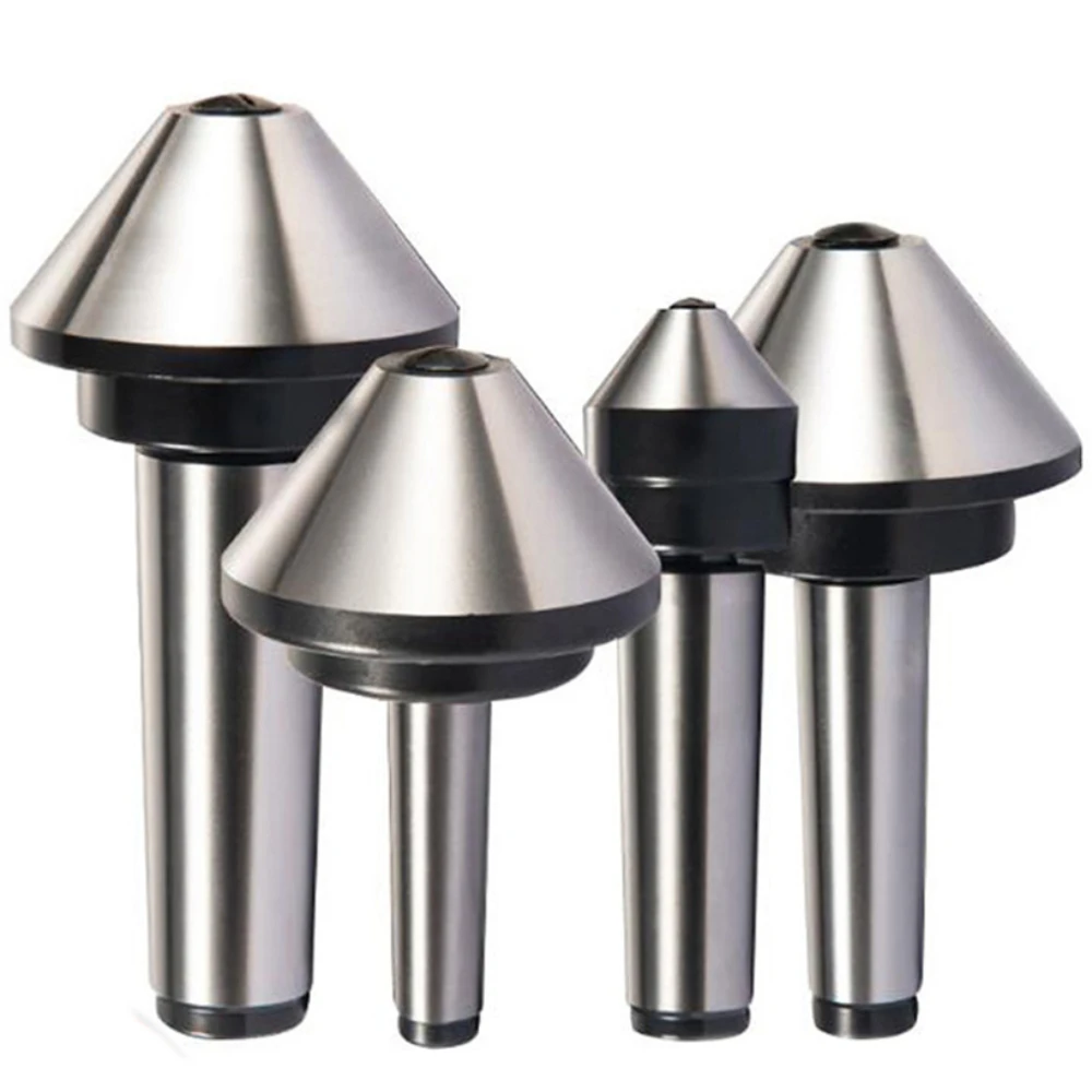 MT2 MT3 MT4 D60 D80 Morse Tapper Cone Mushroom Head Center Umbrella-type Rotating Center High Precision CNC Lathe Live Thimble