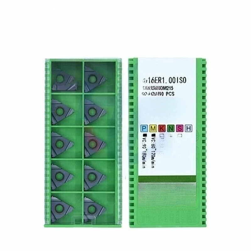 

Chengdu Daoqin Internal and External Thread Inserts 16ER / NR AG55 AG60 1.5 2.0 ISO DM215
