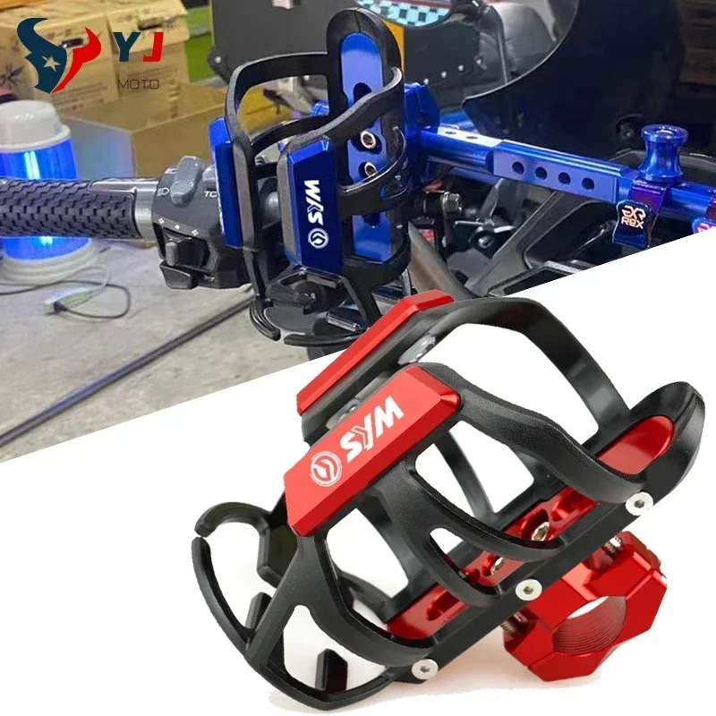 For SYM JoymaxZ JoymaxF CRUISYM GTS Husky ADV 300 150 180 FNX 125 Z1 Scooter Accessories Beverage Water Bottle Drink Cup Holder