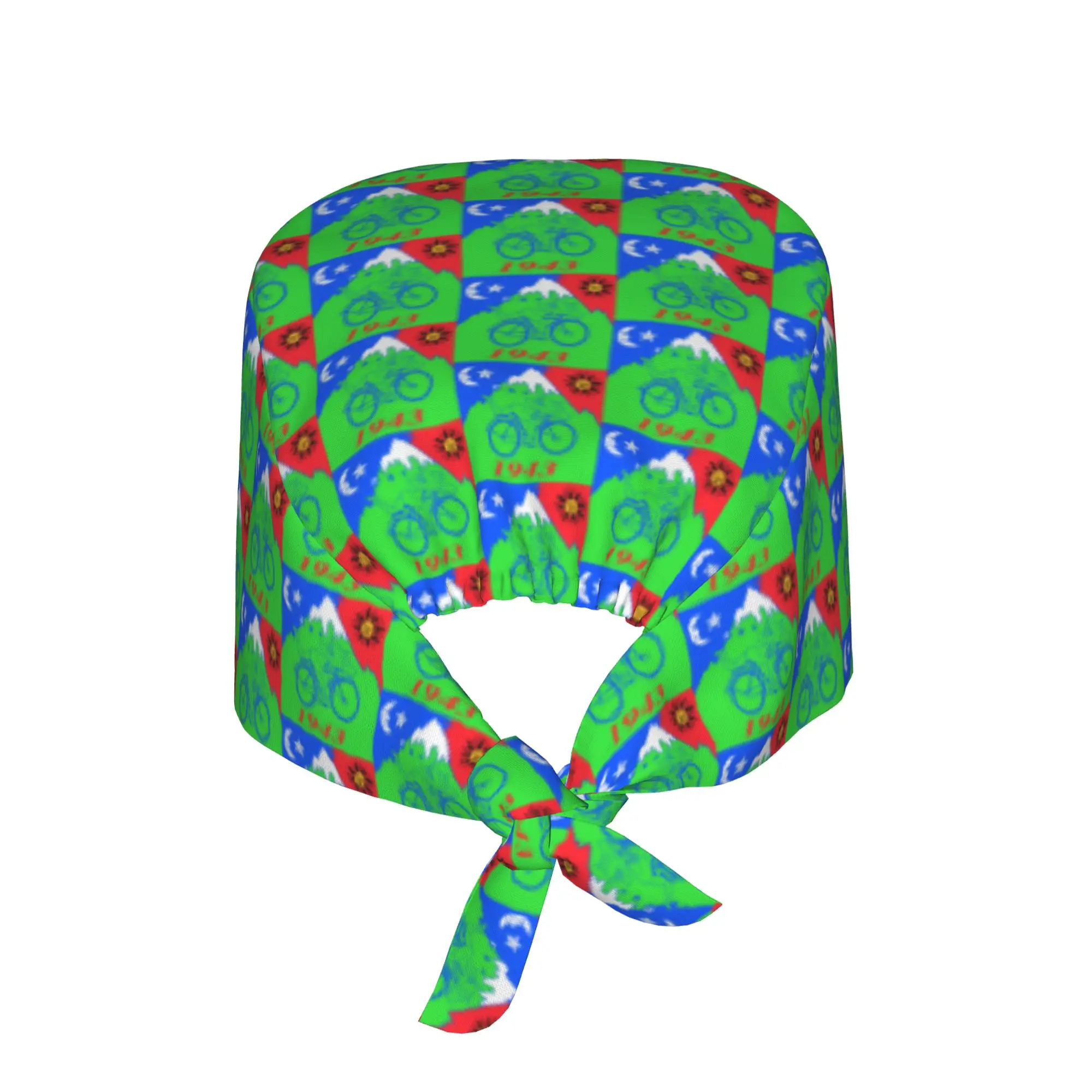 Albert Hofmann Bicycle Day Medical Staff Scrubs Hat Unisex LSD Acid Blotter Doctor Nursing Surgical Cap Scrub Caps