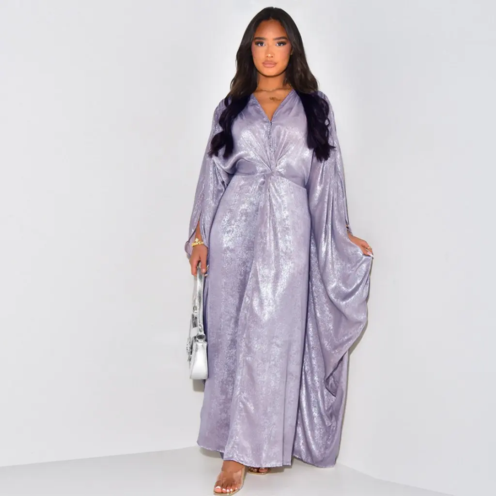 Loriya Elegante abito da festa primavera estate Robe Abaya LR824 Taglia L/XL/XXL/XXXL per capispalla alla moda da donna taglie forti