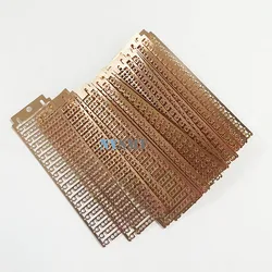 200pcs SMT Brass Frame Splice Clip SMT Copper Buckle For Material Splicing Stapler Type Frame Clip For Connection Carrier Tape
