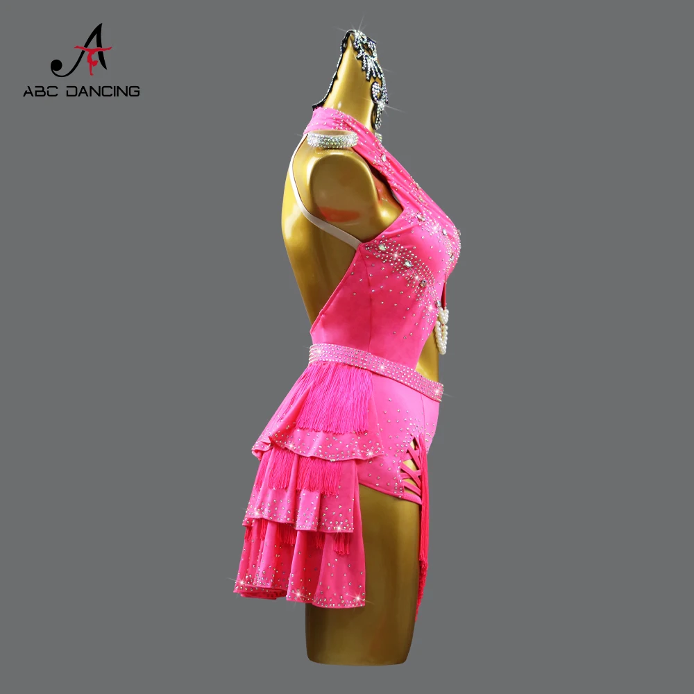 New Latin Dance Wear Women 2026 Party Dress Sexy Fringe Skirt Stage Dancewear Costume Sport Suit Samba Clothes Girls Outfit Prom