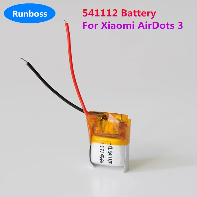 1-10 szt. Nowy akumulator litowo-polimerowy 3.7V 45mAh 541112 do Xiaomi Redmi AirDots 3 airdots3