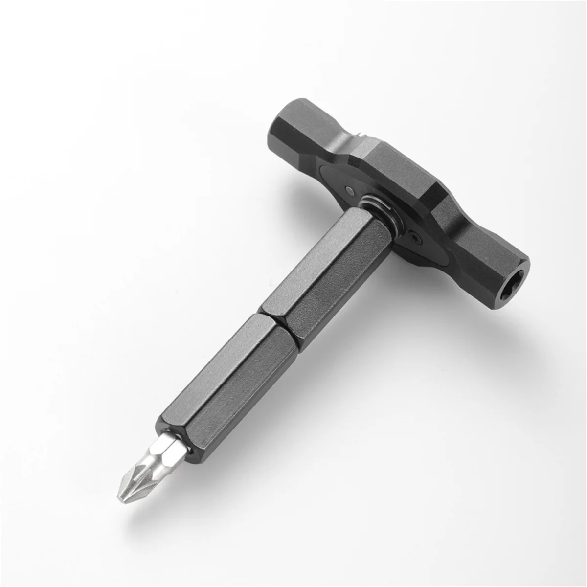 Y31A Ratschenschraubendreher, 24-in-1-Präzisions-Bit-Set, magnetischer Ratschenschraubendreher mit abnehmbarem Griff für Elektronik, Heimwerken