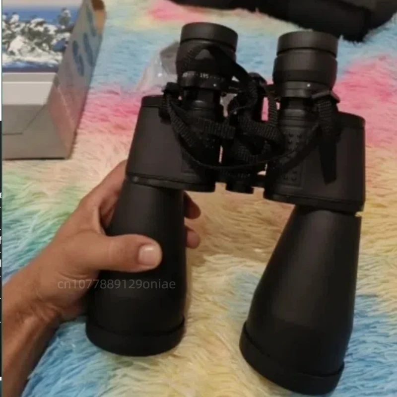 10-380X100 Binoculars with High Magnification and High-definition Zoom, Outdoor Observation and Hunting Telescopes