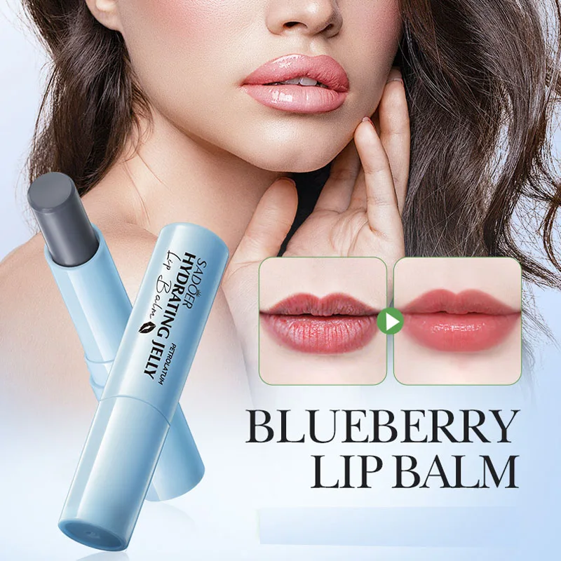 

Blueberry Lip Balm Lasting Nourishment and Moisturizing Anti Drying Nourishing Repair Lip Men and Women Lip Balm Beauty Health