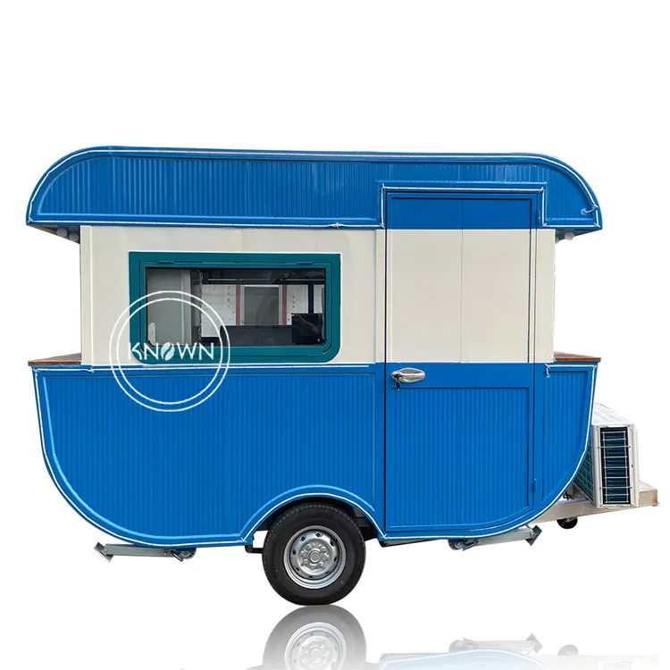 Hot Sale Ice Cream Truck Coffee Van Food Trailer Fast Food Cart Wine Beer Mobile Bar Car