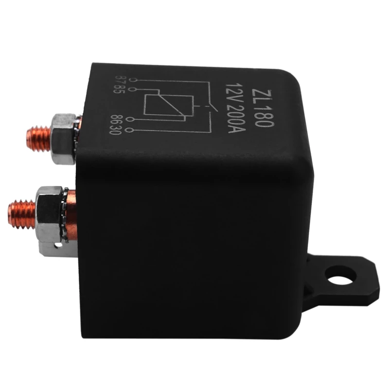 

12V 200A Relay Car Truck Engine Automobile Boat Car Starter Heavy Duty Split Charging ZL180[2 Set]