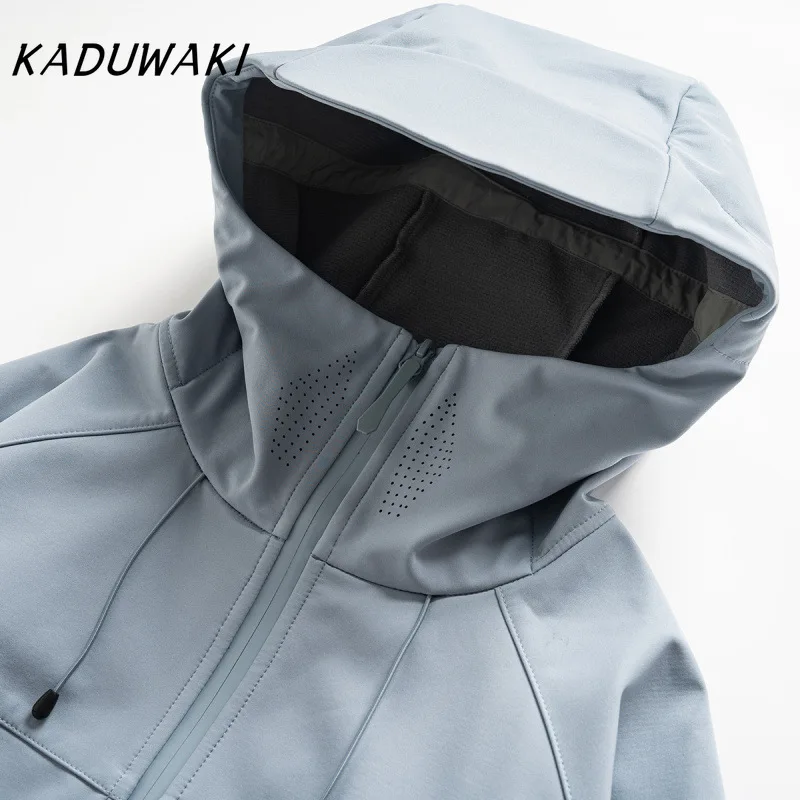 KADUWAKI Classic Outdoor Functional Wind Men's Jacket Fashionable Fall/Winter Couple Models Three Defense Hooded Rushing Jackets