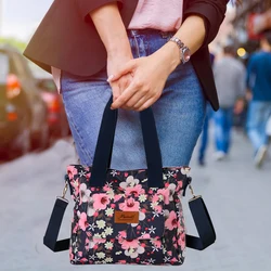 Fashion Printing Large Capacity Ladies Crossbody Daily Commuter Shoulder Handbag Portable Multifunctional Waterproof Tote Bag