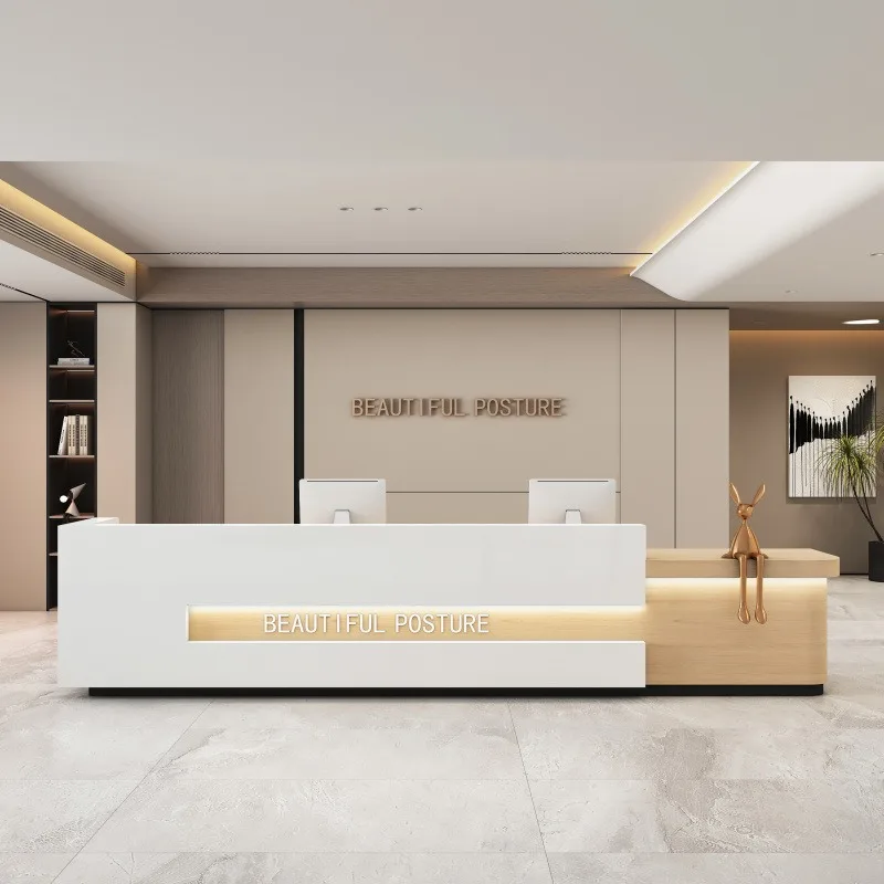 Front desk Reception desk Training and education institutions Information desk Paint property shop checkout page