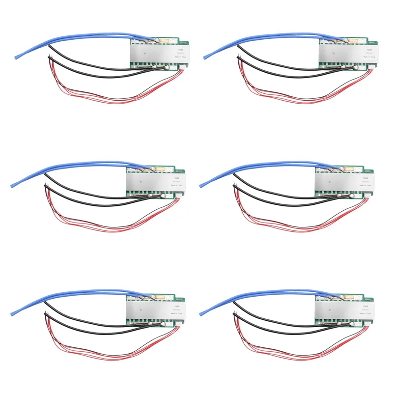B92B-6X 4S 100A 3.2V Lifepo4 Protection Board 12.8V Car Start Inverter BMS PCB Protection Board