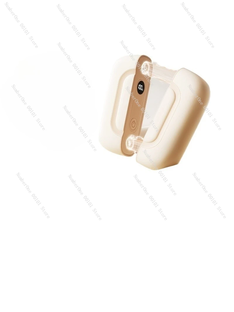 Mini hand warmer: double magnetic attraction two-in-one design, 3C certified explosion-proof