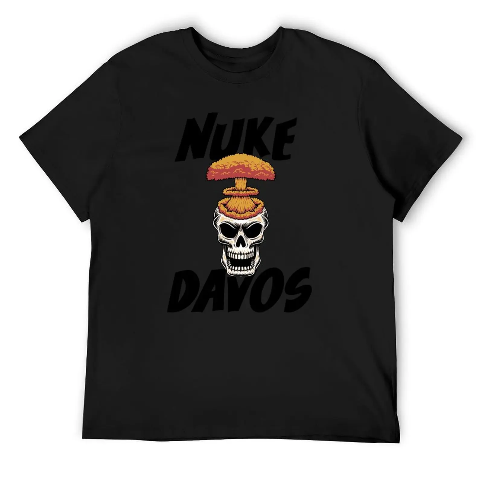 Nuke Davos T-Shirt cute clothes Blouse plain men graphic t shirts