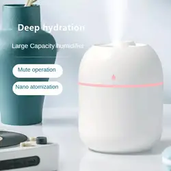 Humidificador difusor de Aroma USB, pulverizador portátil para el hogar, 220ml, Humidificador eléctrico de escritorio, difusor de Perfumes para el hogar