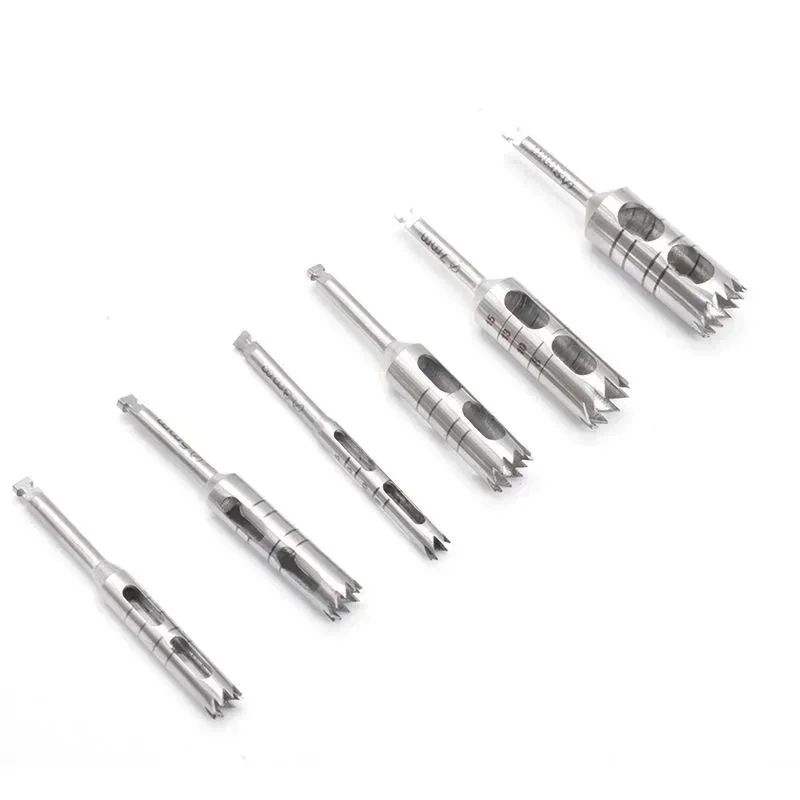 

6Pcs/set Dental Long Trephine Bur Drills Kit Surgical Instruments 3/3.5/4/4.5/5/6MM for Low-speed Handpiece