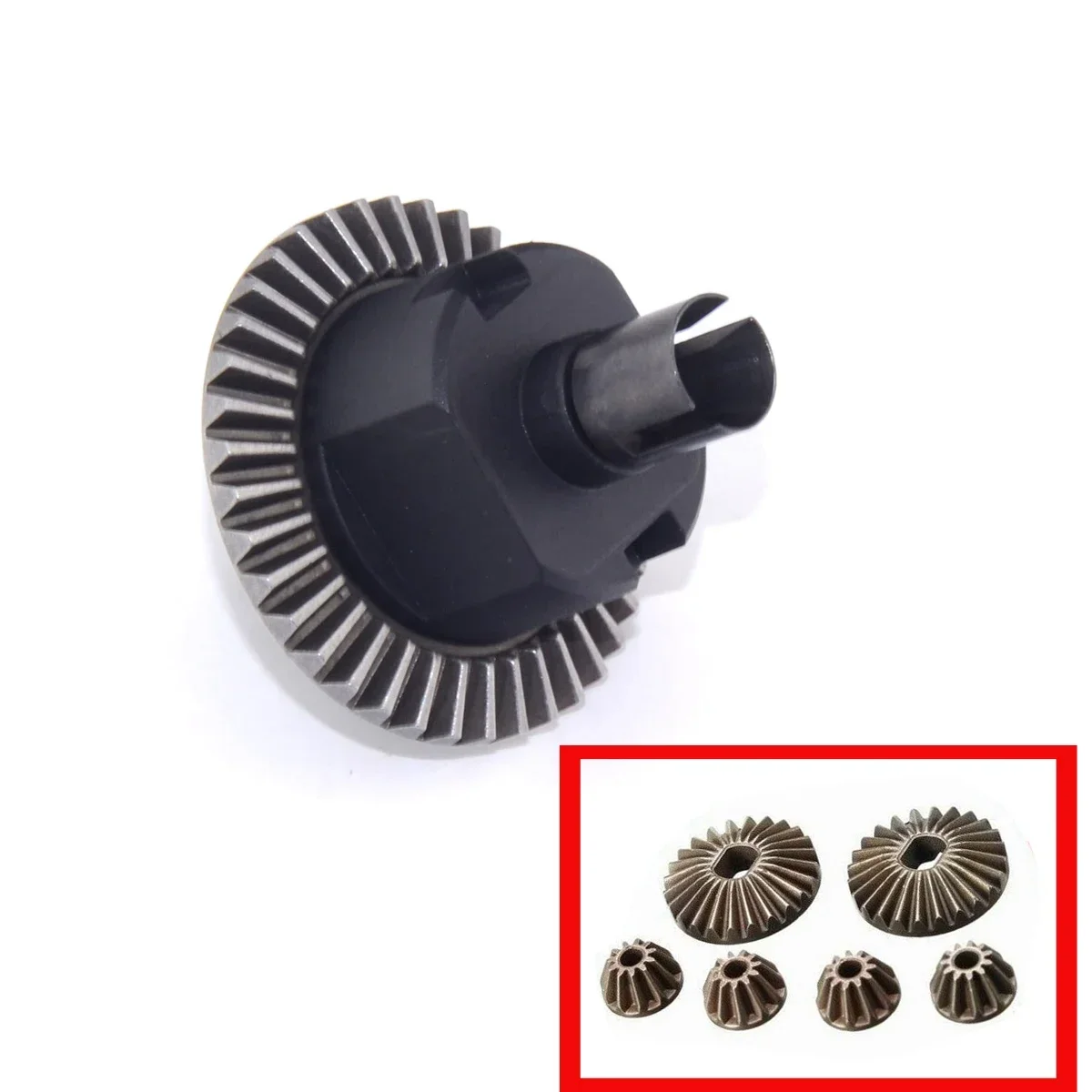 New Gear Auto Differential HSP 02024 For 1/10 RC Car 94123 94122 94188 Suitable