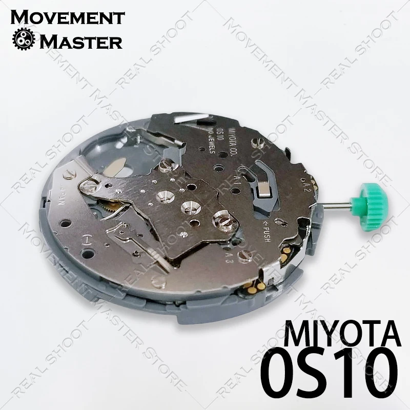Miyota OS10 0S10 Quartz Watch Movement Chrono 3 Hands Date SR927W Battery 13? ? 4.13mm Watchmaking Repair Components