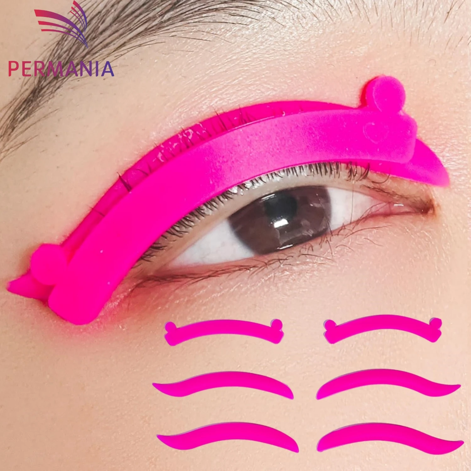 Permaina Koreanischer Wimpernlift-Schutz, Superweicher Extremer Wimpernwickler, Wimpernlift-Band für Augenöffnende Anwendung, Verhindert das Verkleben der Wimpern