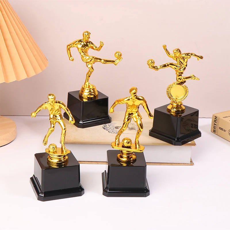 Children's Gold Trophy Awards For Football Competition Model Craft Souvenirs School Rewarding Supply