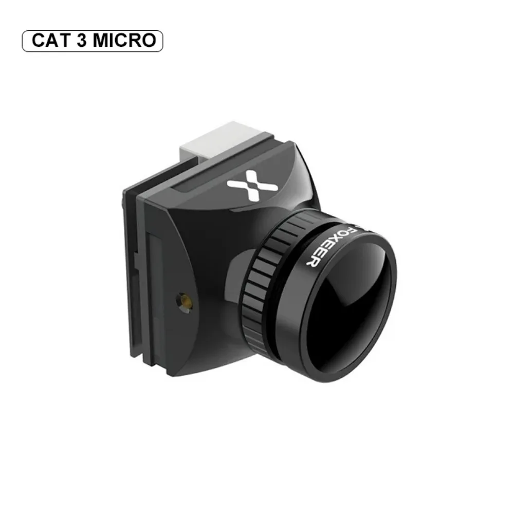 Foxeer 19*19mm Cat 3 Micro 1200TVL 0.00001Lux Super StarLight FPV Camera M12 2.1mm 4.6V-20V for RC FPV Racing Freestyle Drones