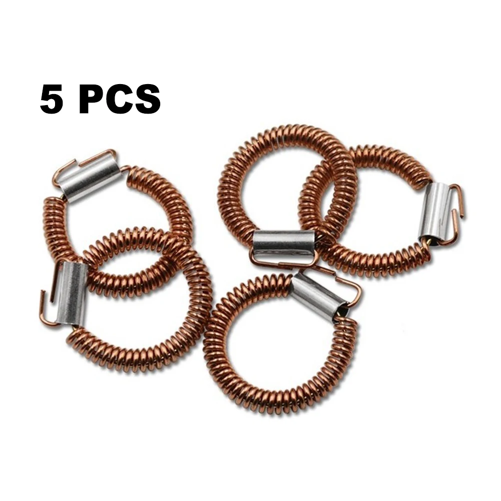 5pcs Tension Spring Copper For 110 Marble Machine 2.8mm Accessories Angle Grinder C7 Electric Circular Saw Stainless Steel Round