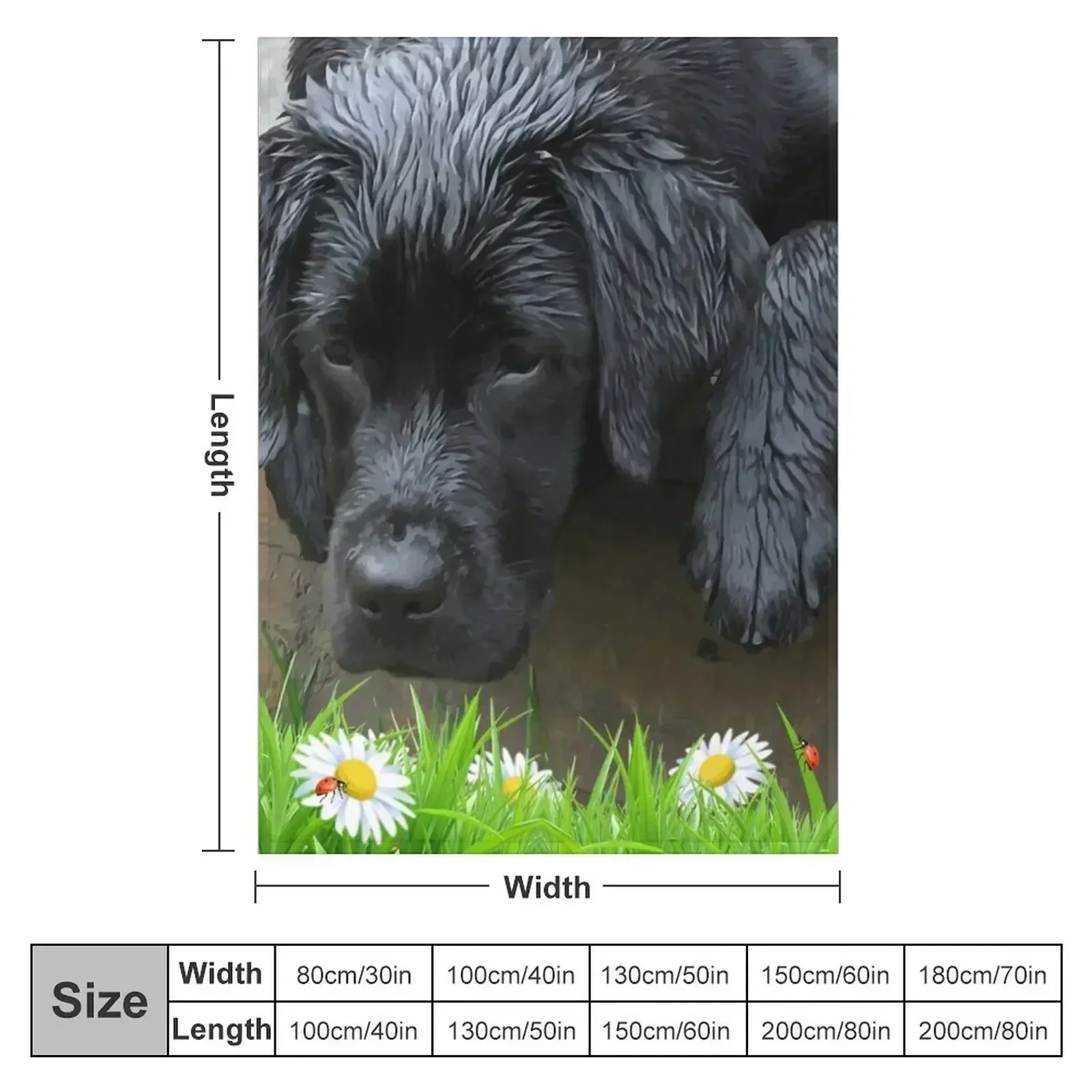 New Appreciate the Little Things - Black Lab & Ladybug Throw Blanket Sofa Quilt Heavy Designers Sleeping Bag Summer Blankets