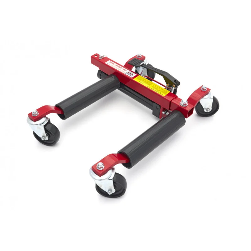 CE Certified 1500LB Professional Hydraulic Auto Mover Trolly 10 Inch Position Wheel Dolly for Moving Cars New Condition OEM