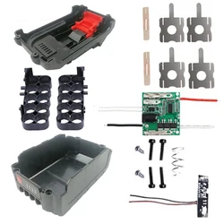 18V Power Tools Battery Case with BMS 21v Box Wireless Electric Angle Grinder Cutting 18650 Holder Li-Ion