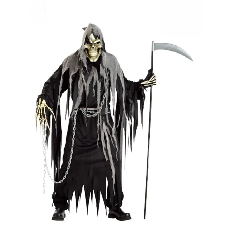 Halloween Volwassen Koude Zeis Monster Terroristisch Mysterieus Dood God Kostuum Par Prestaties Outfit 2025 Herfst Faion