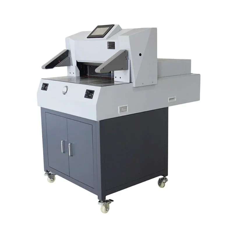 

Zomagtc Manual Electric 500V9 Paper Cutter Guillotine Paper Cutting Machine Price For Sale High Quality A3 Size Cutter Machine