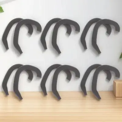 

6pcs Baby Protruding Corrector Black Infant Auricle Correction Tool External Ear Support Silicone Ear Pad Newborn Essentials