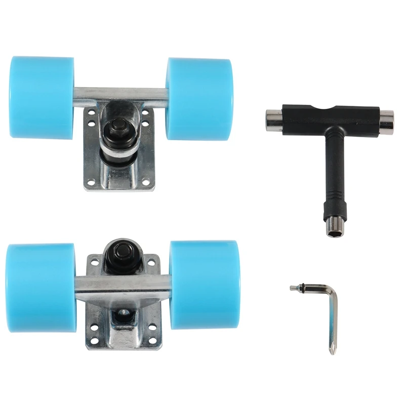 Mini Skateboard Truck 3.25Inch Parts Skateboard 60X45mm ABEC 9 Bearing Kit Truck