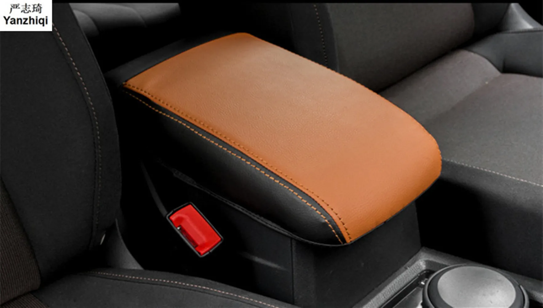 High Quality Microfiber leather Armrest box Cover Protective sleeve Protective film For VW Volkswagen 2017 2018 GOLF 7 GOLF MK7