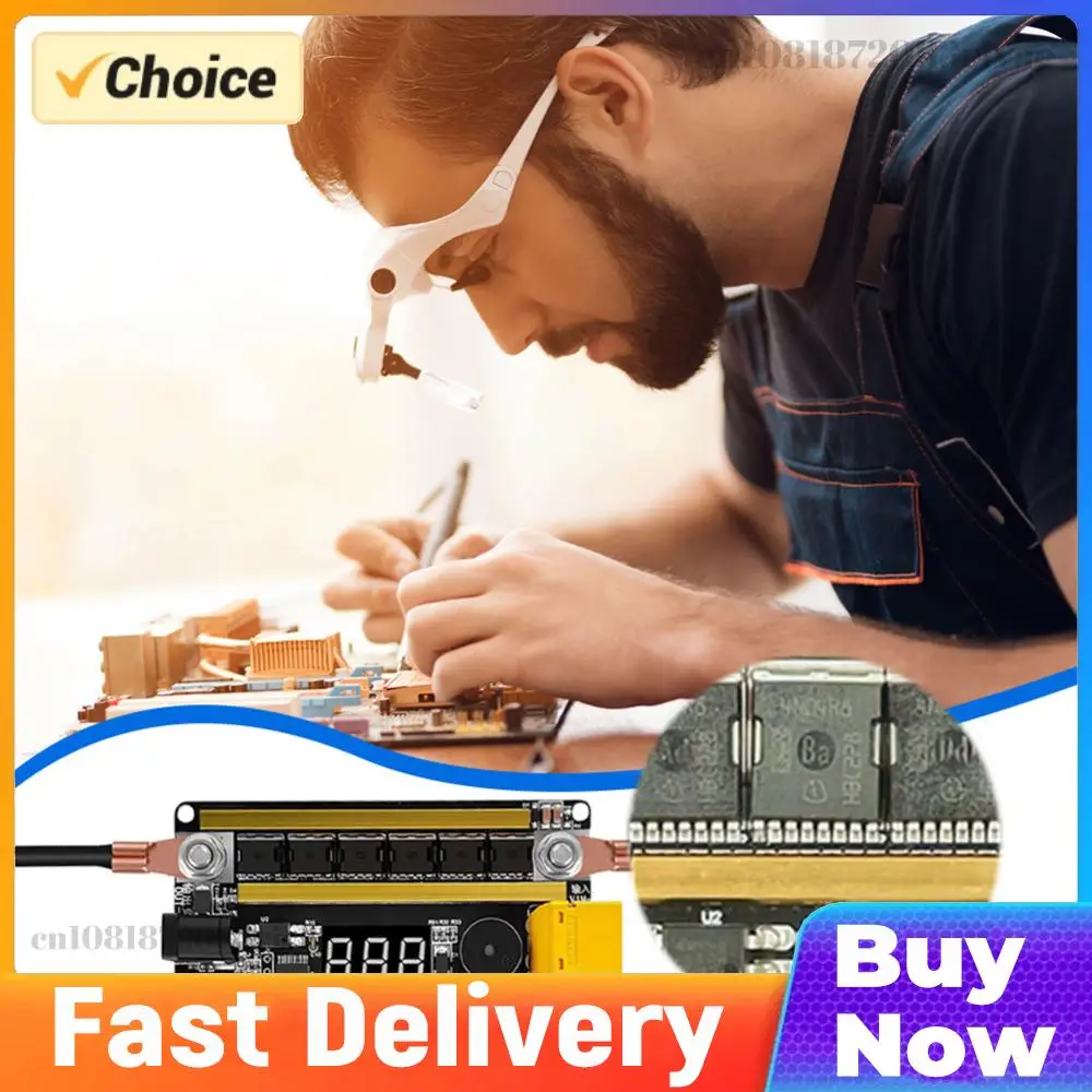 

GX591 Welding Machine Control Board Digital Tube Display 12V Spot Welder PCB Circuit Board 99 Gears Adjustable for 18650 Battery