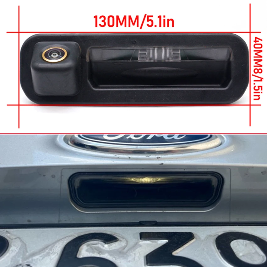 Car Trunk Handle Camera For Ford B-Max Bmax 2012 2013 2014 2015 2016 2017 CCD Waterproof Backup Camera Rear View Parking Camera