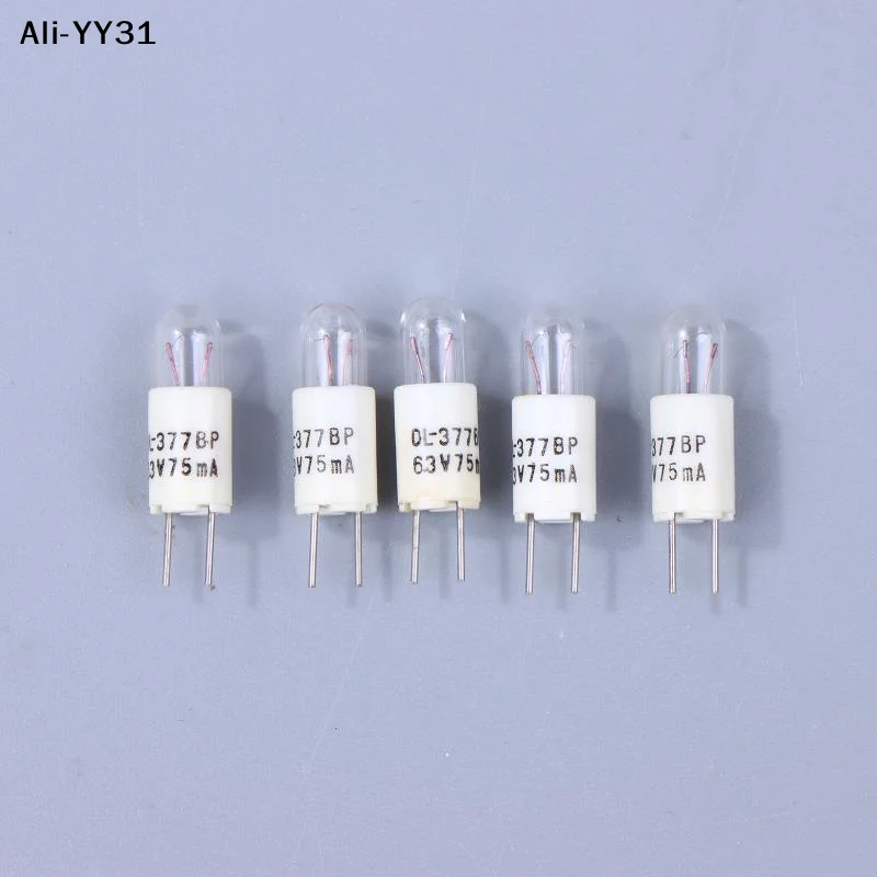

【Y3A】5/10pcs 6.3V 75mA Incandescent Bi-Pin Style Indicator Bulbs For SELECTOR PHONO Marantz Many Vintage Hi-fi Stereo Receivers