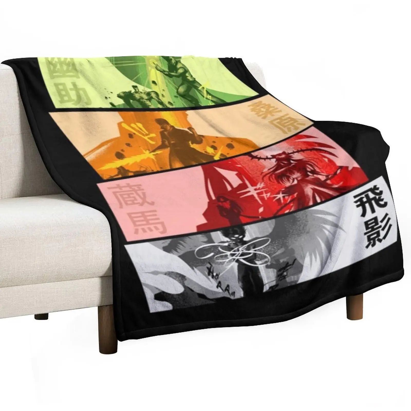 

Yu Yu Hakusho T-ShirtYu Yu Hakusho Set Throw Blanket Thermals For Travel valentine gift ideas Thermal Loose Blankets