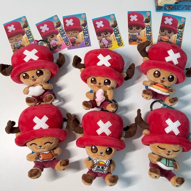 

Hot Toys One Piece Tony Chopper Cosbi Keychain Blind Box nime Film and Televisios Peripherals Decoration Pendant Collectible