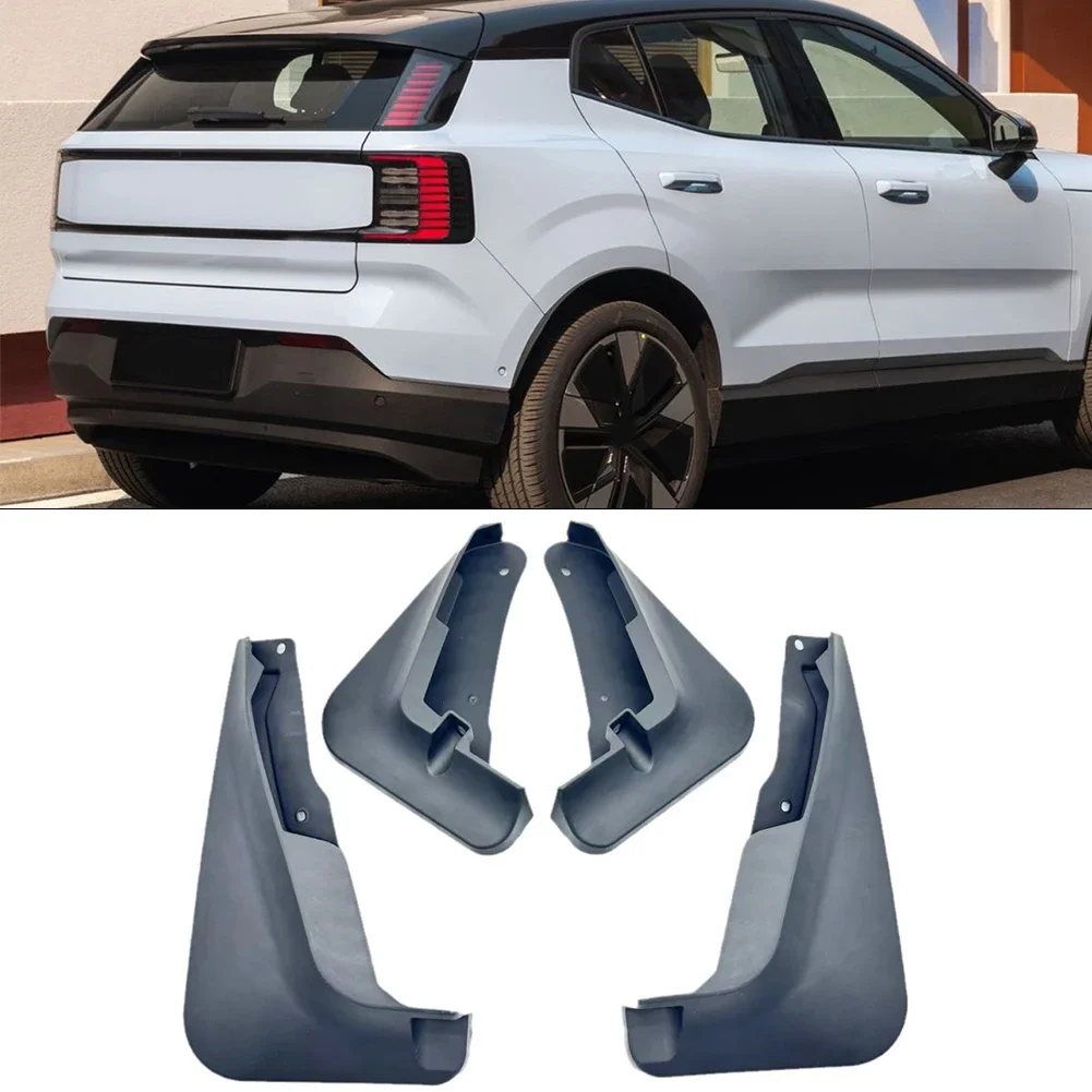 

4Pcs Car Tire Fender Mudflaps Mudguards For Volvo EX30 2024-Up Mudguards Tire Fenders Mud Flaps Exterior Parts