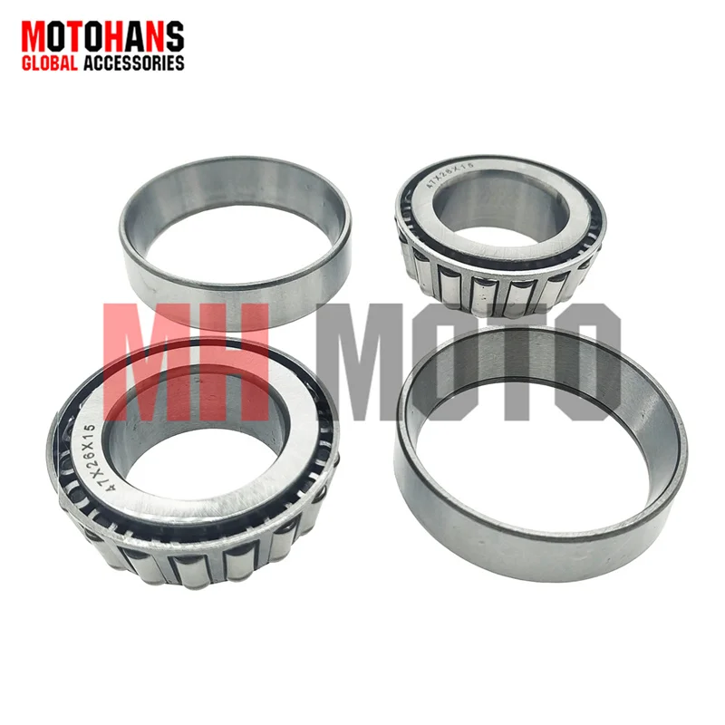 

STEERING DIRECTION COLUMN BOWL BEARING FOR 47*26*15 2PCS MOTOMEL SKUA150 XY200GY-8 SKR200 LONCIN PRUSS200 KMF ZX150L SX1