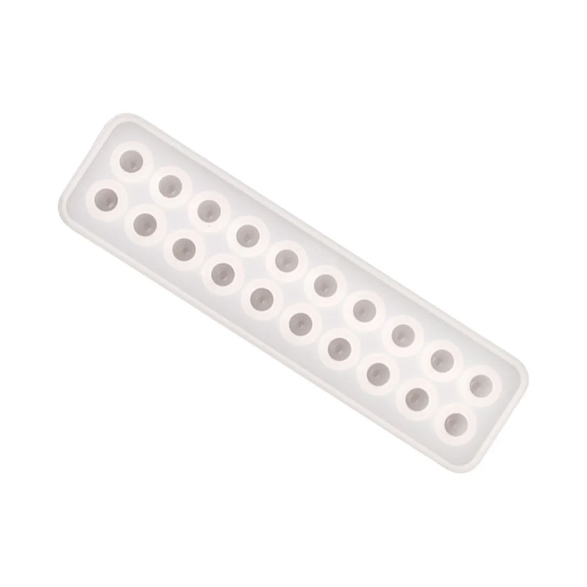 Juego de moldes de silicona, molde colgante para Diy, collar, pulsera, fabricación de joyas, artesanía-20 cavidades