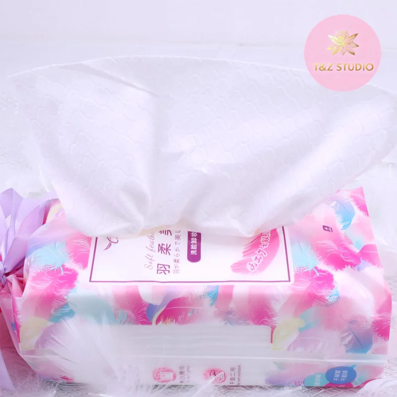 Home-in Zachte Verdikte Herbruikbare Oprolbare Handdoeken 80g/m2 Gezichtsdoekjes Reizen Schone Doek Huidverzorging handdoek