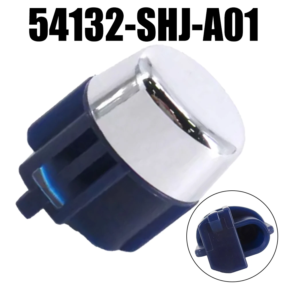 

Blue Silver Push Knob Made Of ABS Material OE Number 54132-SHJ-A01 Replacement Installation Wear-resistant Design