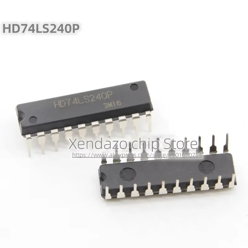 5pcs/lot HD74LS240P HD74LS240 74LS240 DIP-20 In line package Logic chip